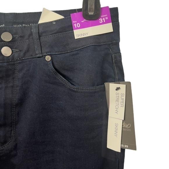 Mossimo size 10 Super Stretchy Skinny. NWT - Picture 2 of 7
